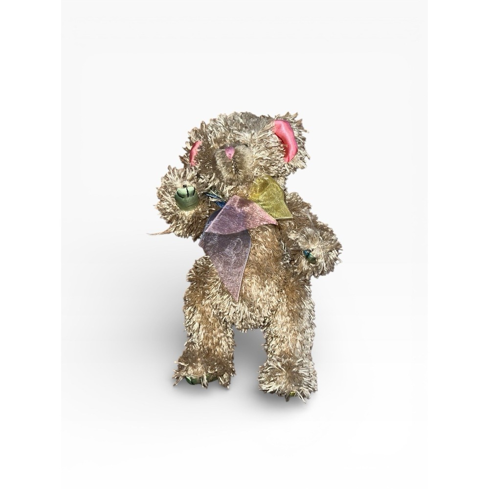 TY 2001 CARMICHAEL the BEAR ATTIC TREASURES - MINT with MINT TAGS